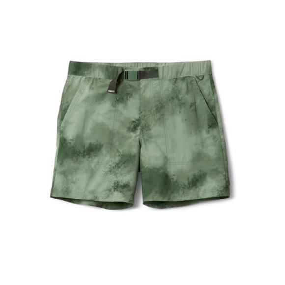 REI Coop Sahara Amphib Shorts in Bio Texture Sea Olive - Picture 1 of 12